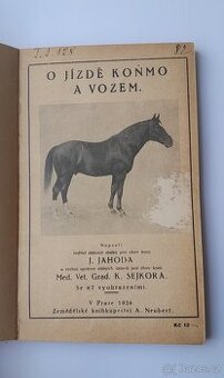 O jízdě koňmo a vozem