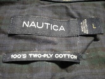 NAUTICA bavlněná pánská košile, dlouhý rukáv vel. L slevu