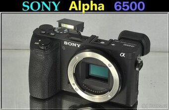 Sony Alpha A6500 4K videoWi-Fi/NFC35000 Exp.