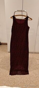 Dlouhé společenské šaty, vel.M