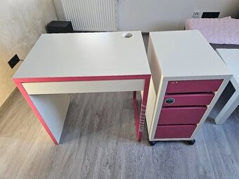 Psací stolek s šuplíky ikea