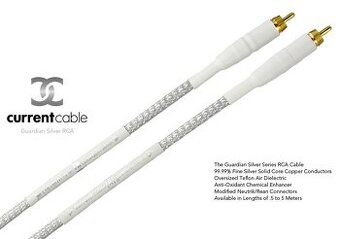 Signálové kabely Curent Cable Guardian Silver RCA