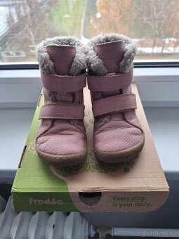 Zimní botičky 26, barefoot