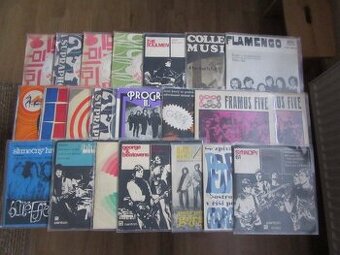 22 kusů SP/ EP desek - čs. rock