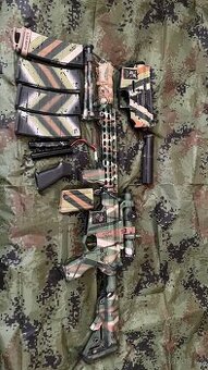 Delta Armory Silent Ops Alpha v DMR configurace airsoft