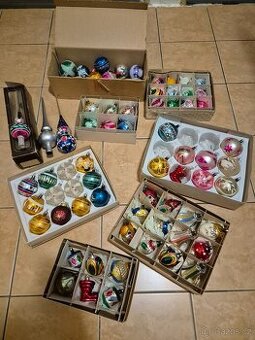 Retro vánoční ozdoby