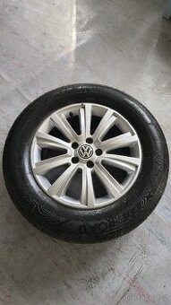 Prodám ALU kola 5x120 R18 a zimní pneu 255/60 r18 - 1
