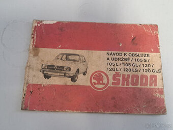 Návod k obsluze Škoda 105L, 105GL, 120, 105S, 120, 120GLS,