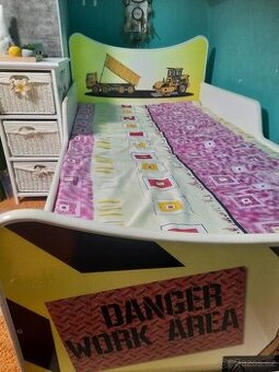 Dětská postel Bagr 180/90