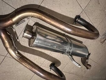 výfuk SR-RACING + Y svody bmw R1200GS-adv vzduch