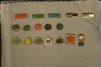 Odznaky Trnavské automobilové závody TAZ Trnava