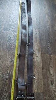 Pásky kožené 2 kusy