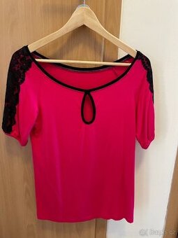 Tričko s krajkou S/M