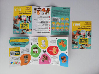 Prodám Billa kartičky s body na plyšáky.