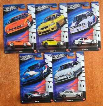 Hot wheels bmw kompletní sada