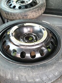 koda Superb III dojezdové kolo úzká pneu 17 rezerva pěkný -