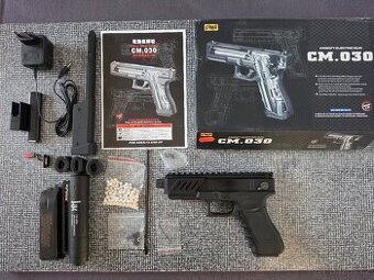 Airsoft pistole Cyma Glock 18C AEP CM.030