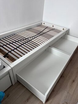 Postele IKEA Malm 90x200 - 2ks