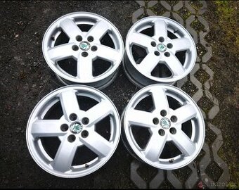 Alu disky originál Škoda Rapid,Fabia, Roomster 5x100 R15