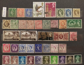 Poštovní známky Anglie