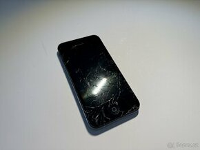 iPhone 4 CDMA 8GB, rozbity. Nema slot pro sim. - 1