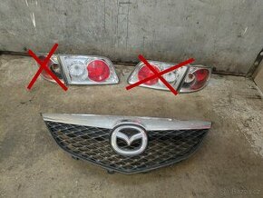 Zadní světla a přední maska Mazda 6 02-07