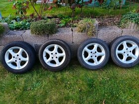 ALU disky 6Jx14H2 Et 38 + pneu 185/60 R14