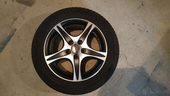 4x Alu disky + letní pneu 6,0 J x 15 H2 ET 38