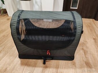 Box na psa, vel. M včetně kvalitní podložky, pův. cena 2100