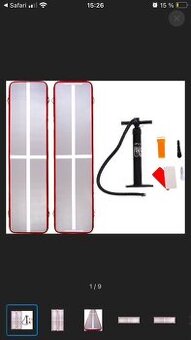 Airtrack Stormred AirTrack Red 400 cm (nafukovací žíněnka)