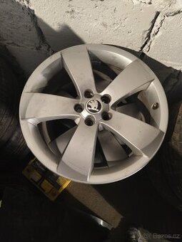 Alu kola Škoda 5x100 R17