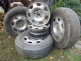 Prodám 3ks plech.disků + 2ks pneu na RAV 4 - r.1996