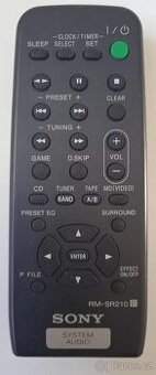 SONY - dálkový ovladač