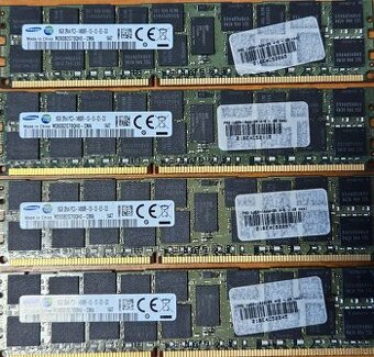 Set 4 Ks 16 GB (64 Gb) Samsung 16 GB 2Rx4 PC3-14900R DDR3
