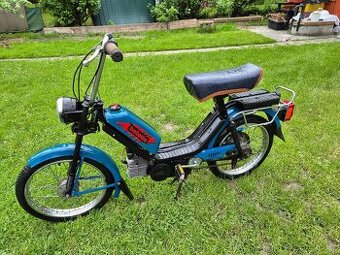 Babetta 210 s kartičkou, modrá s prodlouženým sedlem 6.