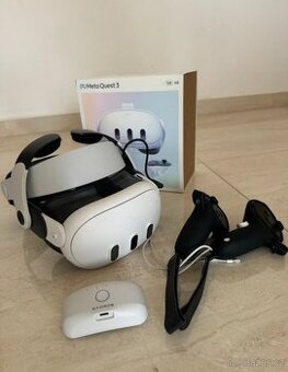 Meta quest 3 (128GB) s BOBOVR popruhem