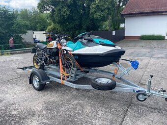 Přívěs vodní skútr a motorka 2022