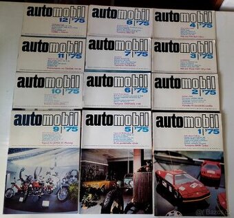 Časopis AUTOMOBIL ročník 75