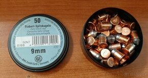 Náboje 9mm Flobert RWS špička 50ks