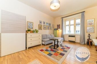 Byt 1+kk, 30 m², Praha 10 - Strašnice, 300 m od metra Strašn