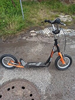 Dětská koloběžka SULOV NIPER černá/oranžová