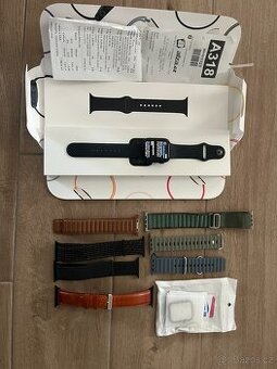 Prodám Apple Watch 2022 44mm (temně inkoustová).