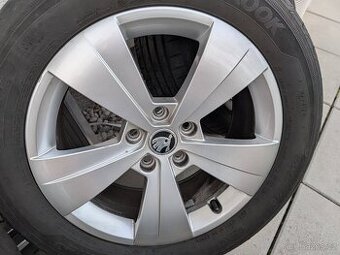 Alu kola TRITON 17 pro Superb III + letní pneu