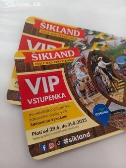 Šikland vstupenky