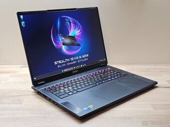 18" MSI STEALTH 18 HX_U9-275HX_32GB_2TB_RTX 5070 Ti 12GB