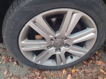 Prodám na Audi A4 b8,A5 ALU kola 17" s pneumatikami