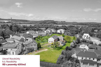 RD s investičními pozemky 4293m2