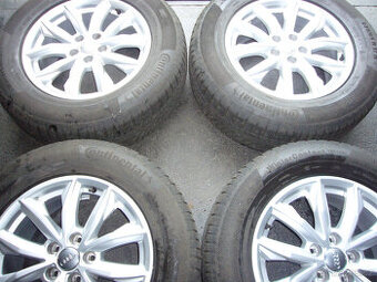 ZIMNÍ ALU KOLA orig.AUDI Q3 Q5 17" 5x112 7" et-34,stř.-66,