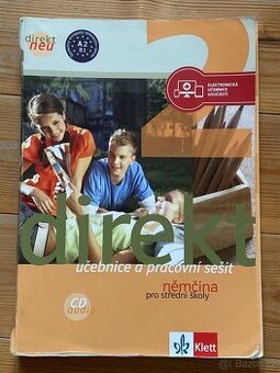 DIREKT 2 učebnice a prac. sešit němčiny