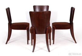 Jídelní židle H-214, návrh J. Halabala, UP závody.